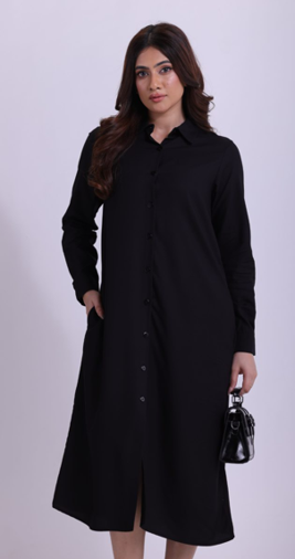 Long Sleeve Shirt Dress