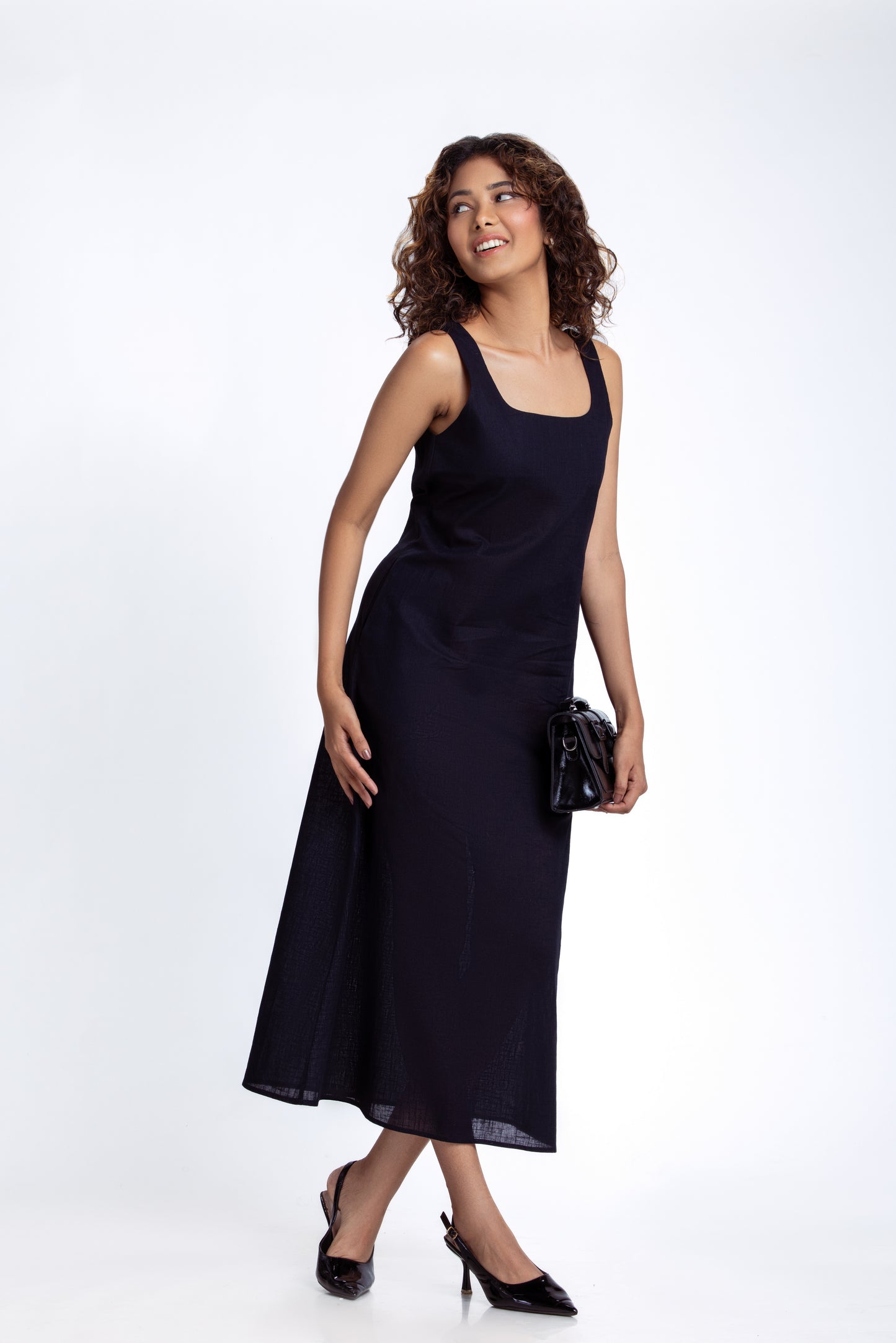 Becca Linen Maxi Dress