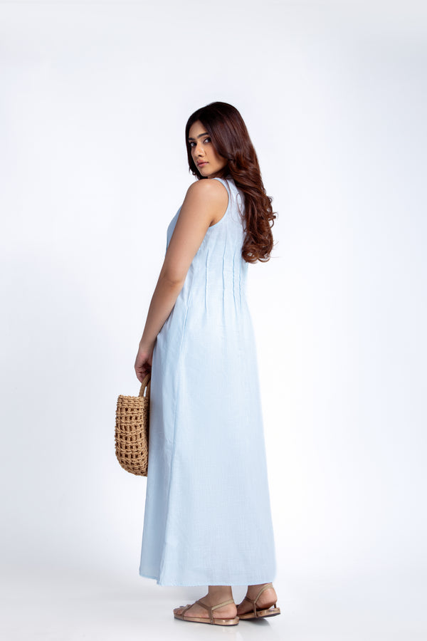 Fehintola Pleat Linen Dress