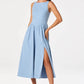 Bow Back A-Line Dress