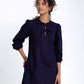 Ridley Long Sleeve Linen Mini Dress