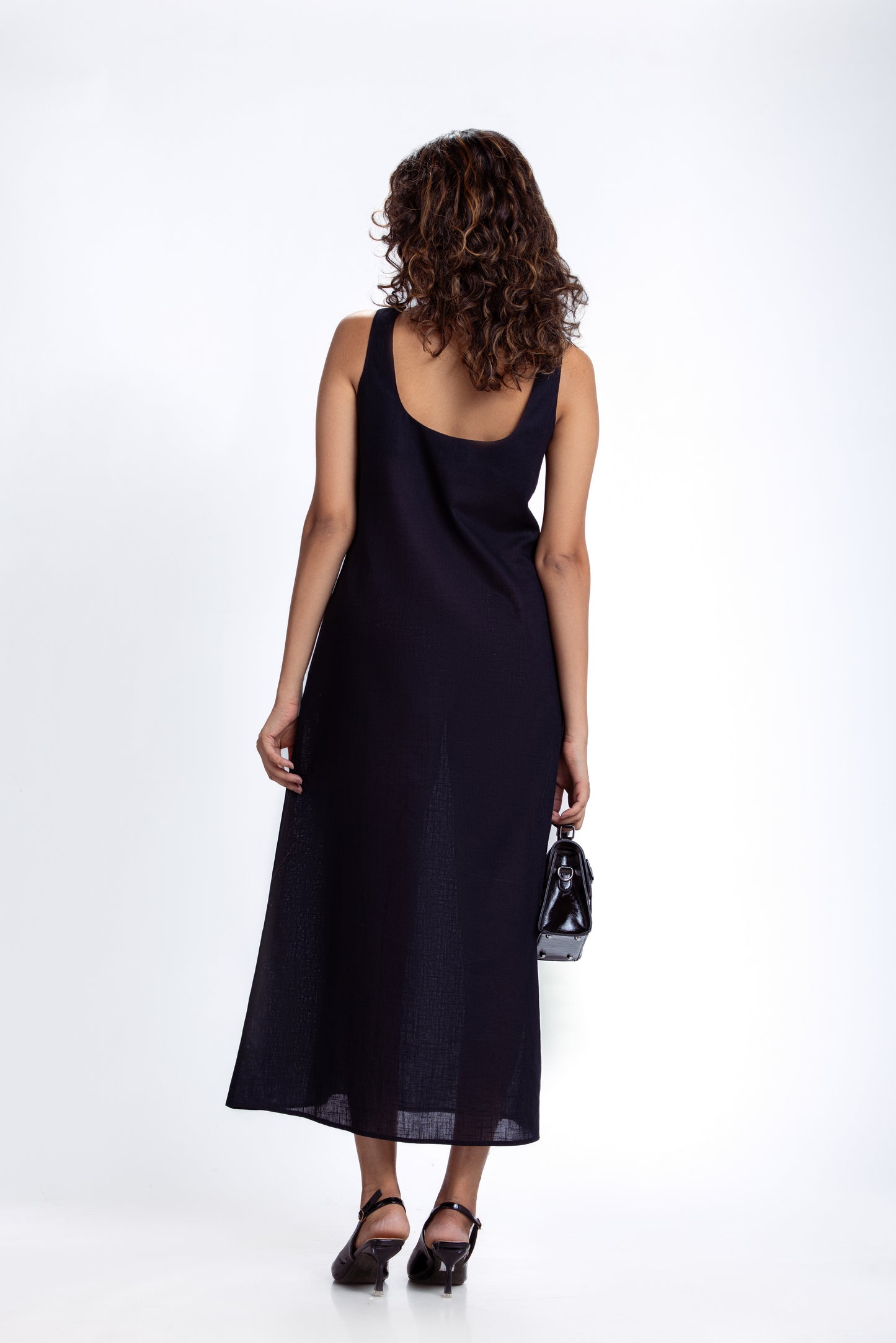 Becca Linen Maxi Dress