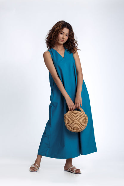 V Neck A Line Dress