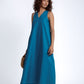 V Neck A Line Dress