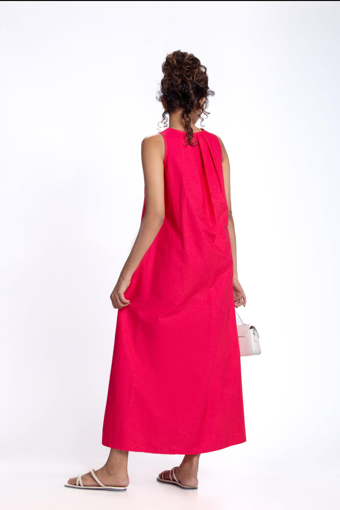 V Neck A Line Dress