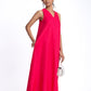 V Neck A Line Dress
