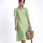 A-Line Flared Cotton Dress