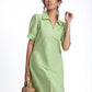 A-Line Flared Cotton Dress