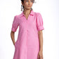 A-Line Flared Cotton Dress