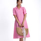 A-Line Flared Cotton Dress