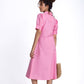 A-Line Flared Cotton Dress