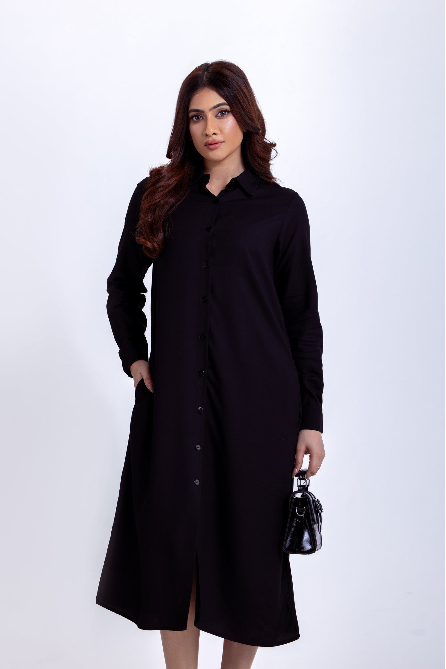 Long Sleeve Shirt Dress
