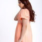 Hettie Tie Front Midi Dress