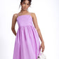 Taffeta Midi Dress