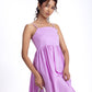 Taffeta Midi Dress