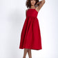 Taffeta Midi Dress