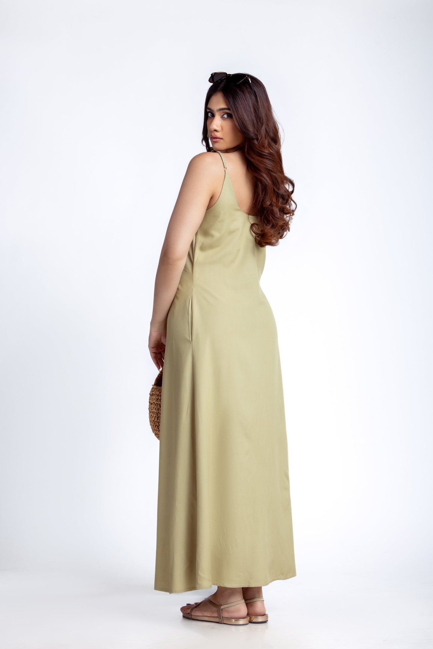 Voluminous Maxi Dress
