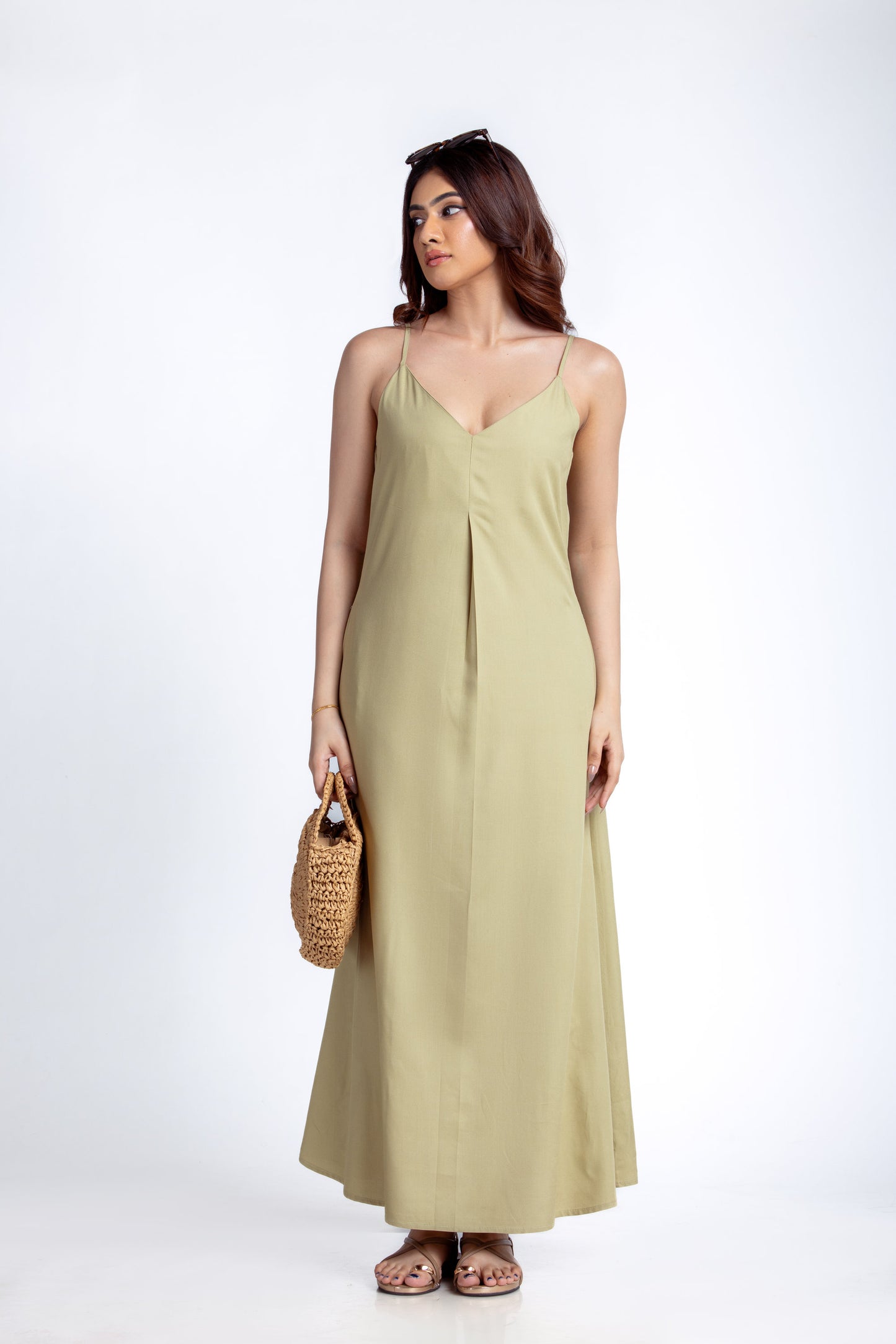 Voluminous Maxi Dress