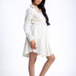 Long Sleeve French Linen shirt dress